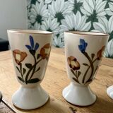 Vintage Ceramic Mazagrans - French Coffee Cups