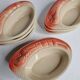 Set of 9 Vintage "Crayfish" Ceramic Bowls, "Charles Amand"