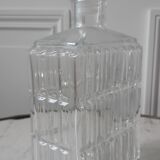 Carafe en verre vintage années 70