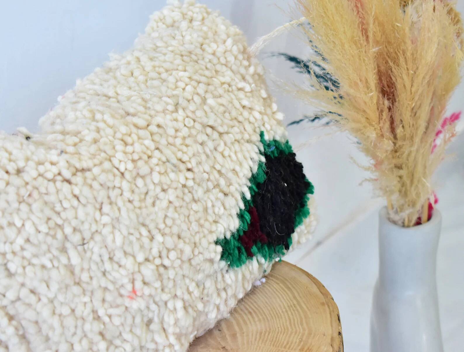 Moroccan berber cushion handmade 46 x 26 cm
