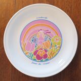 7 Paris porcelain table plates Days of the week zodiac signs