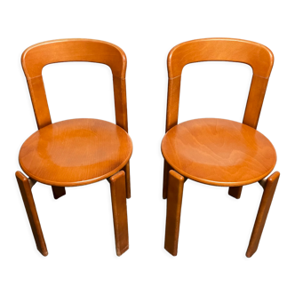 Pair of chair model 33 by Bruno Rey