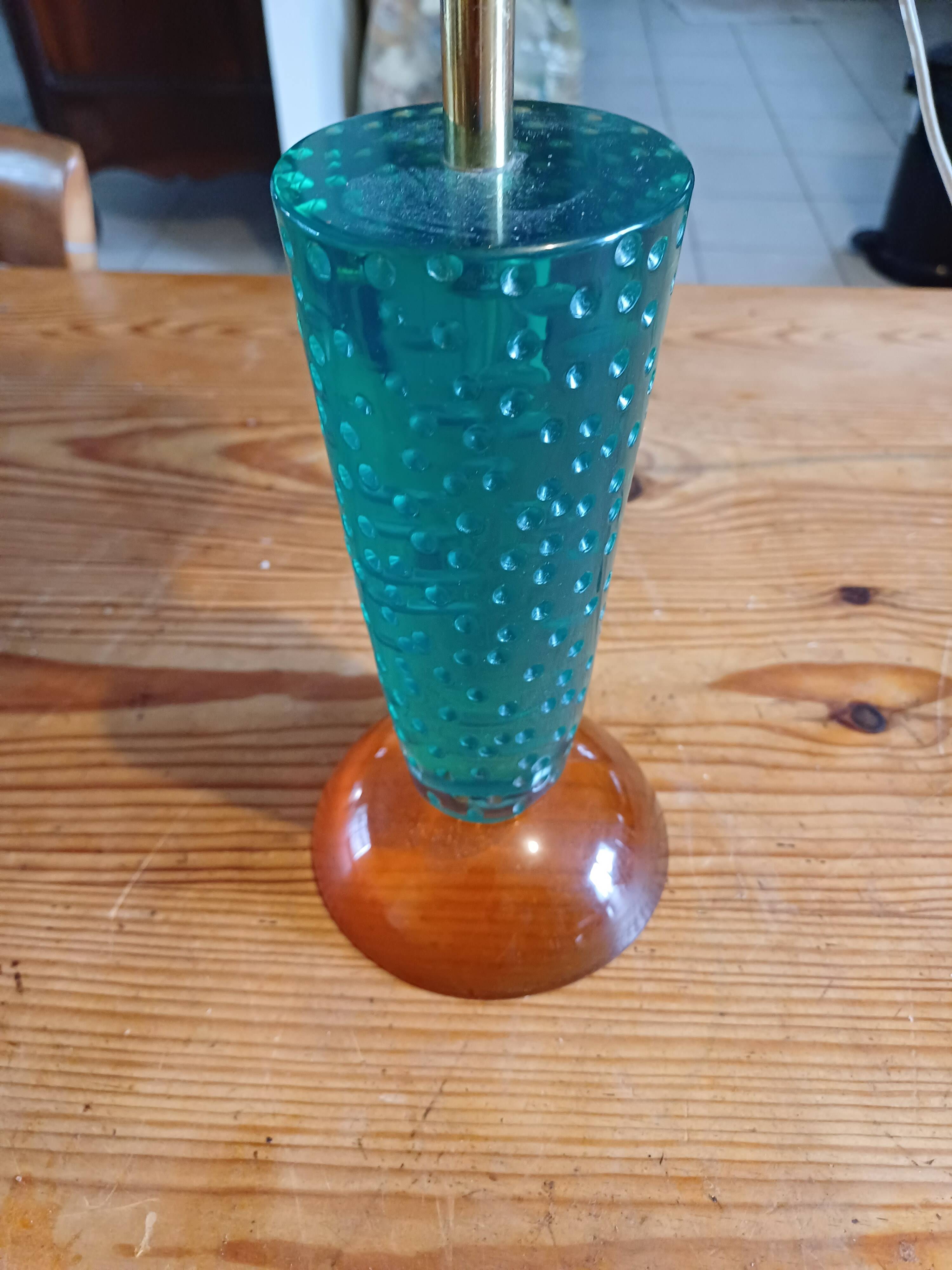 Lampe vintage plastique