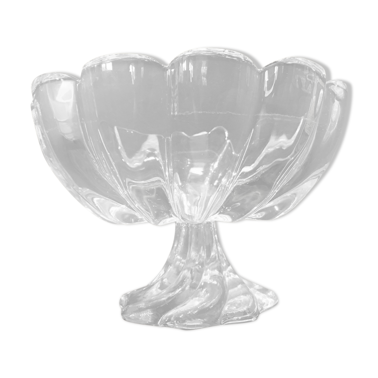 large dish Baccarat crystal bowl