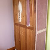 Large wardrobe with mirrored door