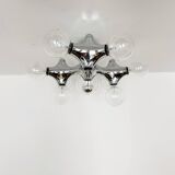 Plafonnier Spoutnik Gemini par Gebrüder Cosack