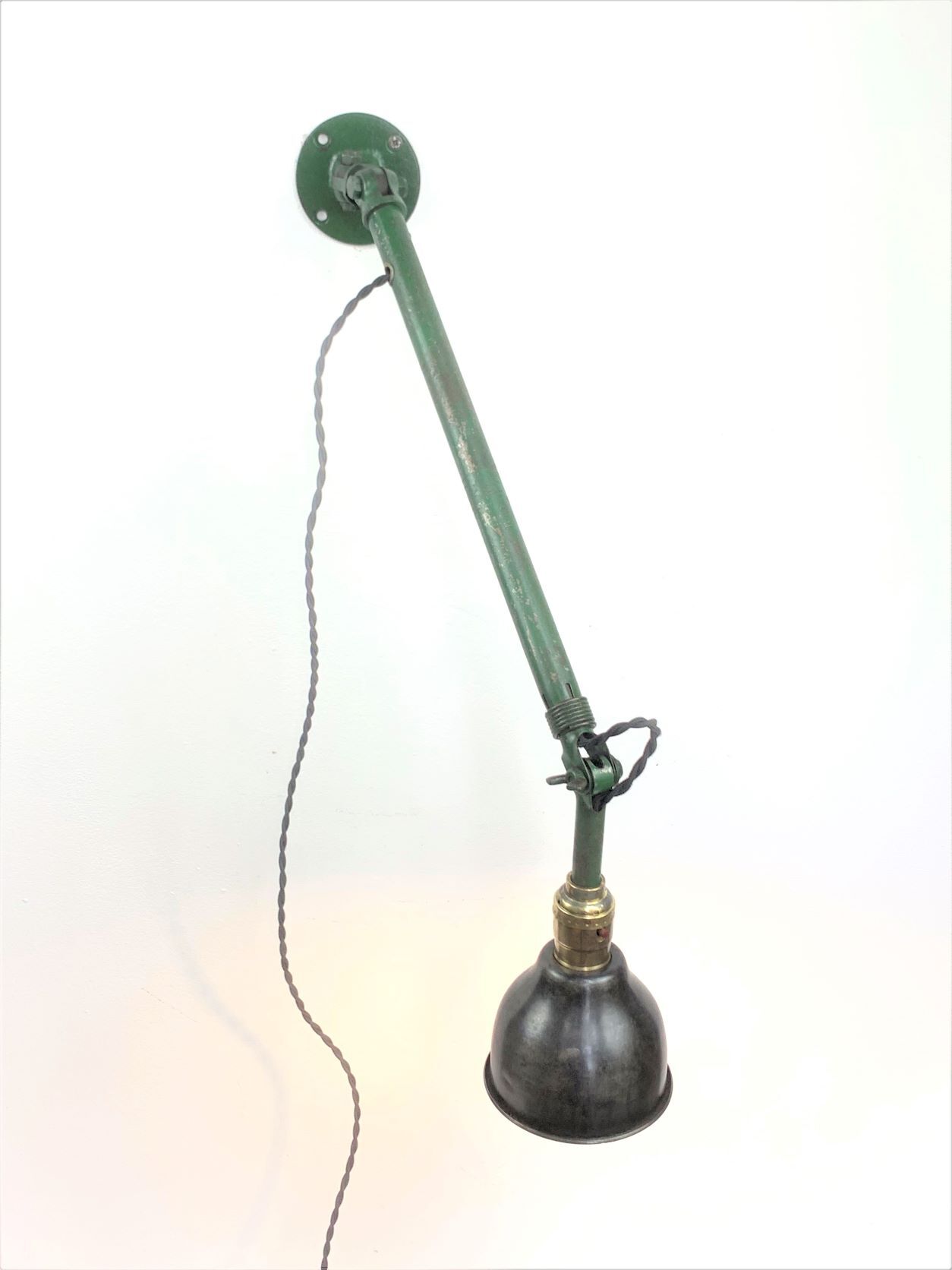 Ajusco adjustable fixture co milwaukee wis old american lamp brand ajusco 1930