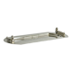 Plateau rectangulaire en métal inox léger