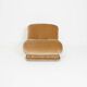 Italian Velvet Slipper Chair