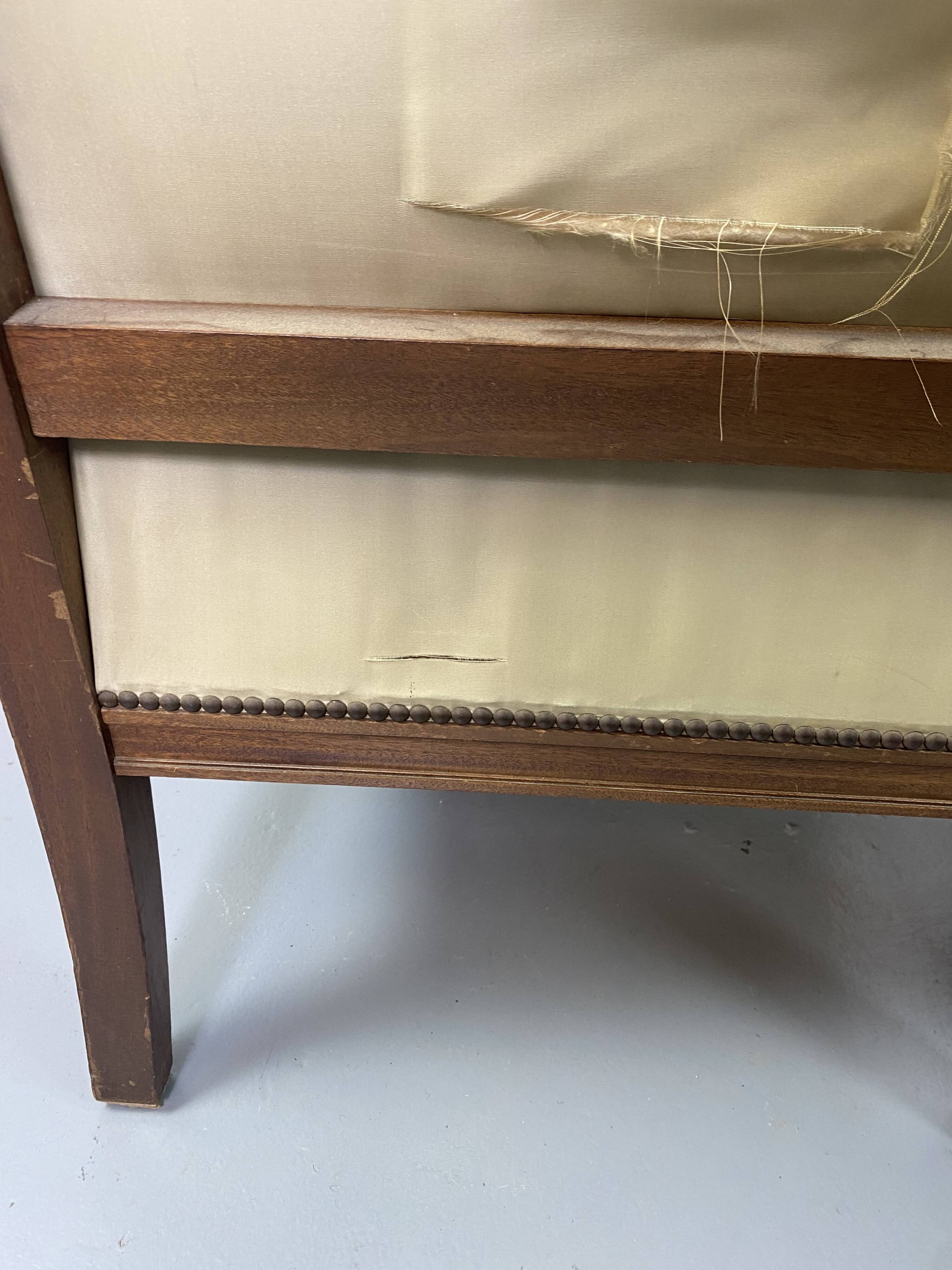 Pair of Empire armchairs