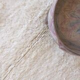 Beni Ouarain White Rug - 170 x 123 cm