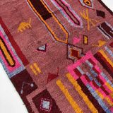 Boujaad Moroccan Berber carpet new colorful 2.50x1.50m