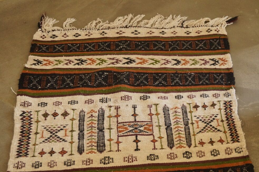 Vintage 1960 berber carpet