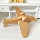 Vintage wooden airplane