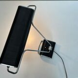 Black and chrome desk lamp model 71 by JUMO, France, 1960s.