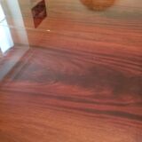 Louis XVI oval table in mahogany, 2 extensions