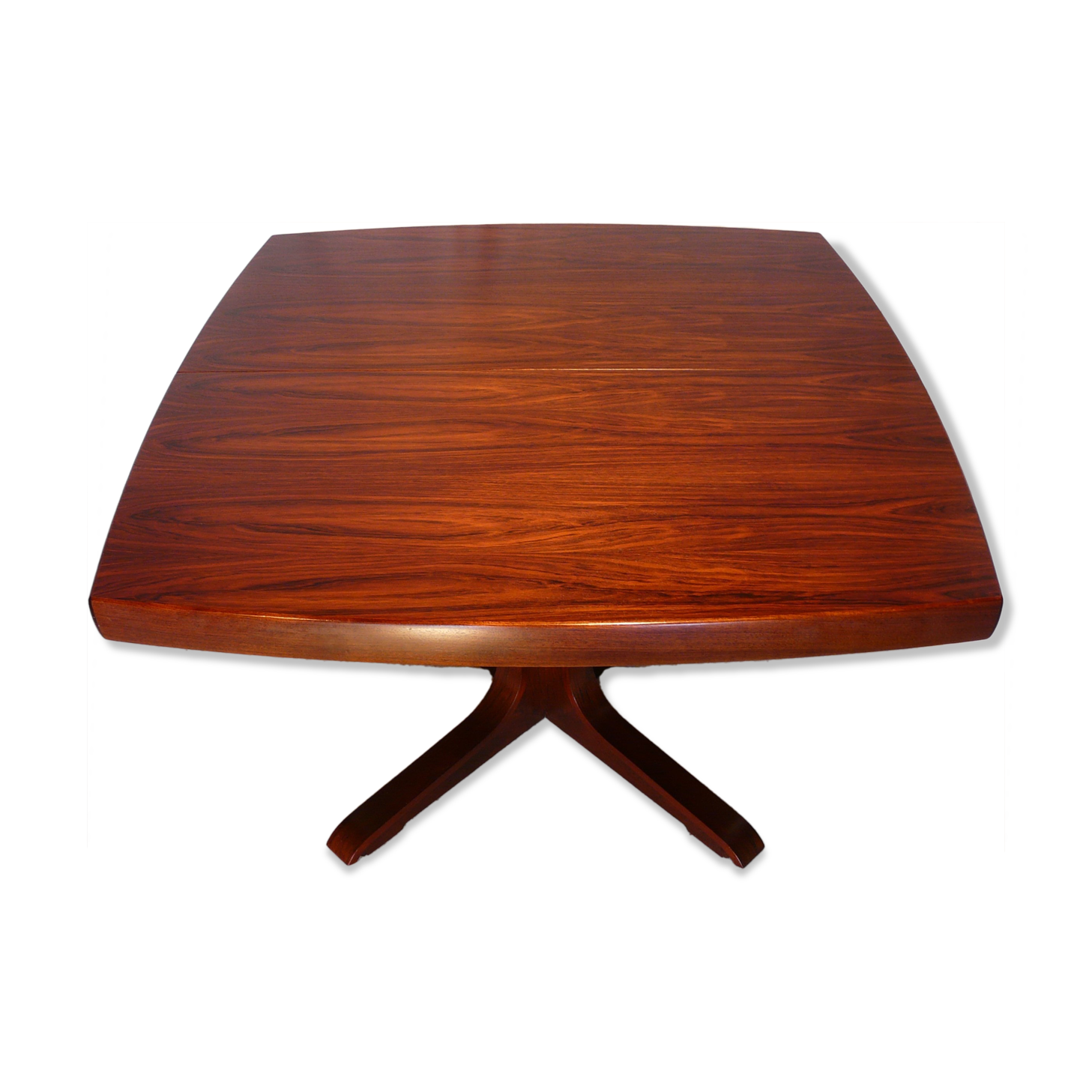 Vintage Scandinavian Baumann stretch table in rosewood