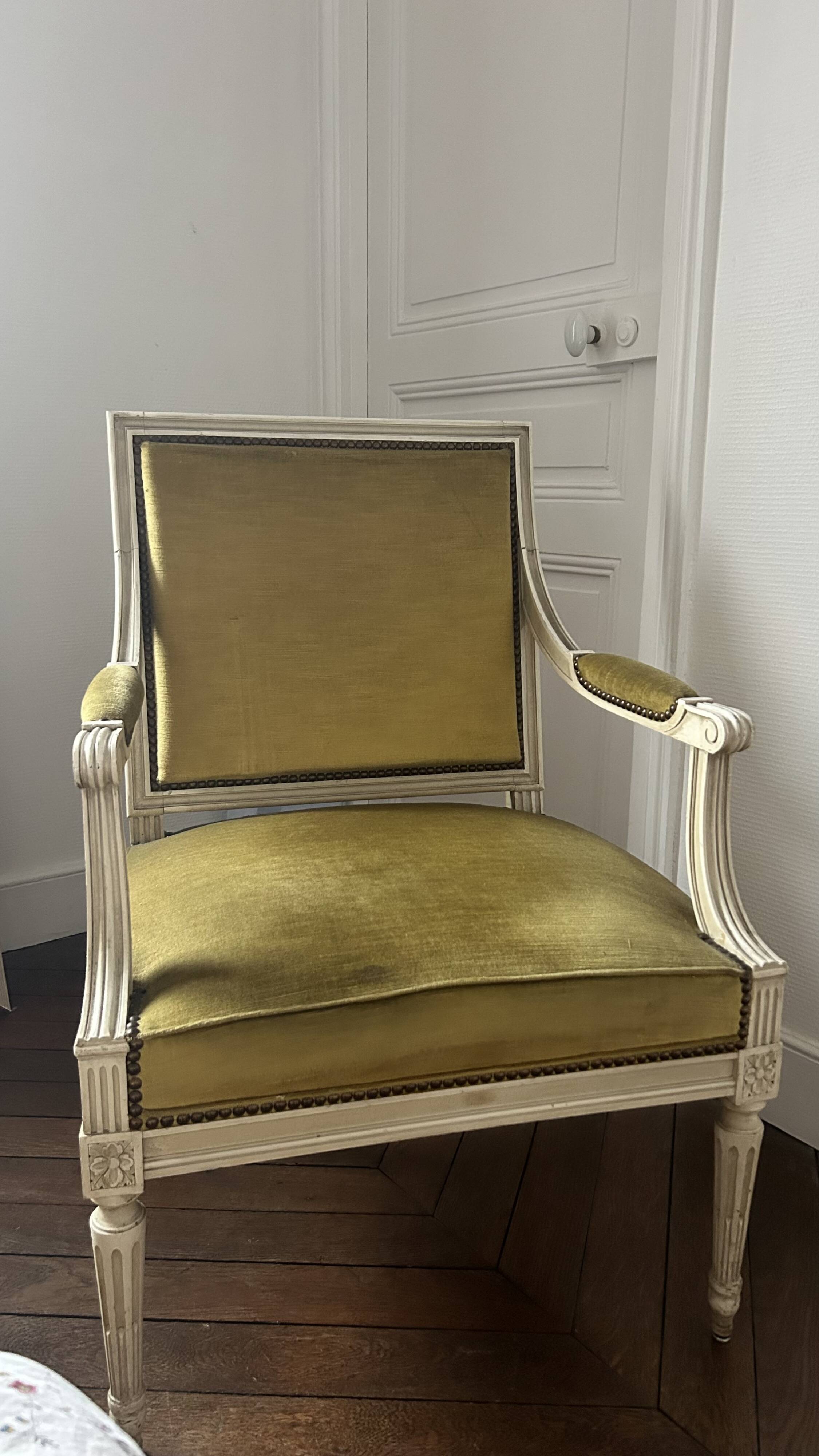 19th century Louis XVI armchair