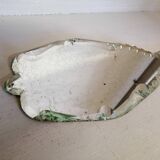 Beveled hand mirror 30x12cm