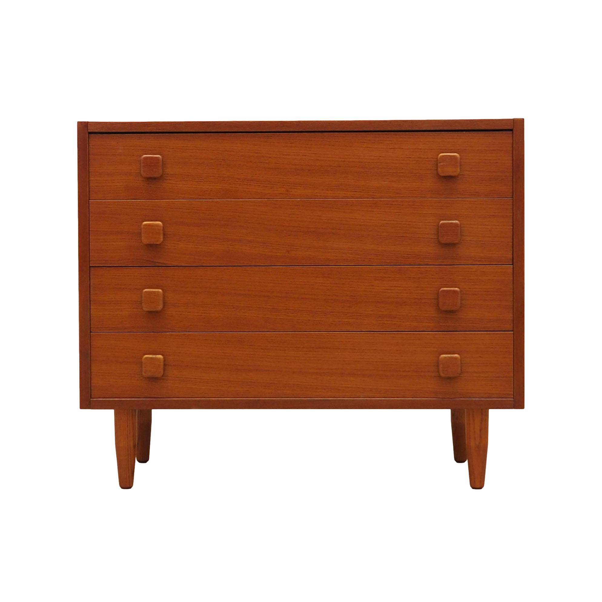 Teak chest of drawers, Danish design, 1970s, production: Denmark
