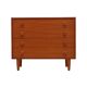 Teak chest of drawers, Danish design, 1970s, production: Denmark