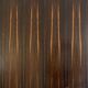 Macassar ebony round dining table Ø 128cm