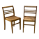 Paire de chaises de René GABRIEL époque reconstruction 1950