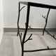 Wrought iron side table "branching"
