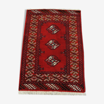 Torkaman authentic persian carpet 92cmx65cm