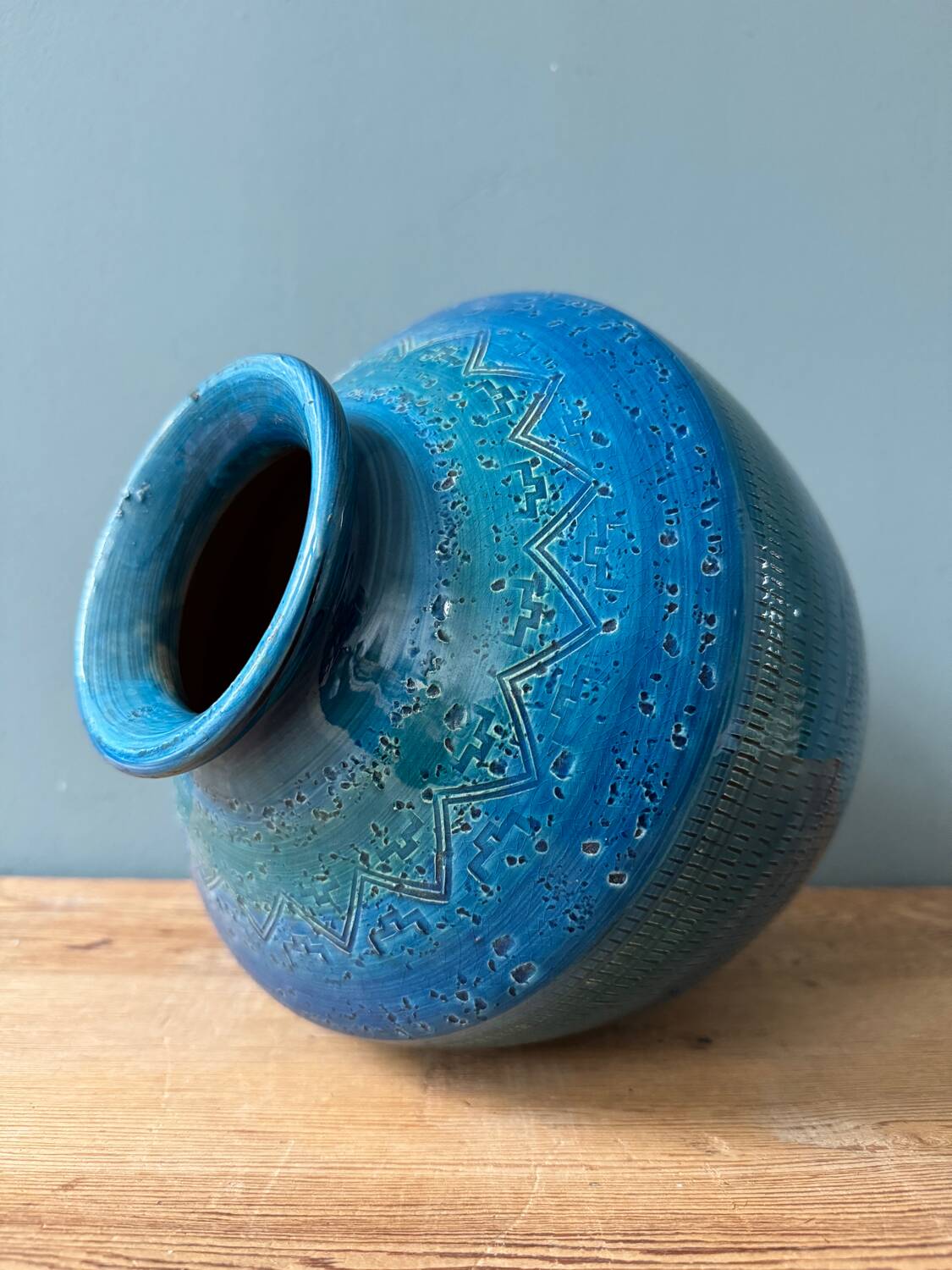60´s ceramic vase Aldo Londi Bitossi