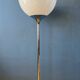 Space Age Guzzini Mid Century floor lamp with white acrylic shade