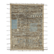 Handmade Turkish One of a Kind 202 cm x 304 cm Brown Wool Carpet