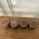 Set of 4 wooden shells