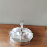 art deco servant in silver metal
