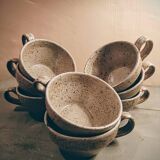 Stoneware mugs