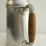 Antique aluminum coffee maker