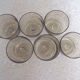6 glasses of champagne cavalier in smoked glass