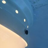 Mid-century Italian space age ceiling lamp by Gianemilio, Pietro and Anna Monti for Kartell, 1950s.