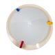 Applique/plafonnier ikea stoja — design rétro postmoderne coloré