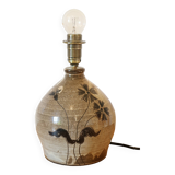 Stoneware lamp base 1960/1970