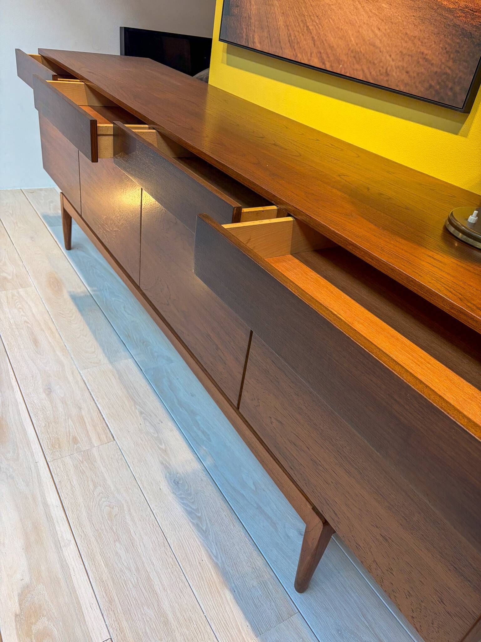 Modernist Enfilade FA-66 by Ib Kofod Larsen, 1960s in teak