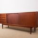 Danish teak sideboard 200 cm, model 31b, by Johannes Andersen 1960.