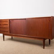 Enfilade Danoise en Teck 200 cm, modèle 31b, par Johannes Andersen 1960.