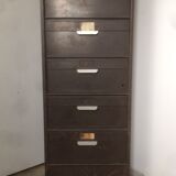 Brown vintage clamshell furniture