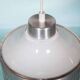 1960s vintage glass pendant light, Swedish pendant.