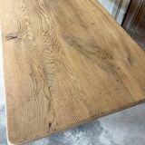Raw bleached wood table