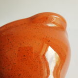 Duo of vintage Emile Henry cognac ear bowls