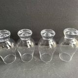 4 verres à whisky cristal estampillé « The Glencairn Glass »