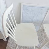 Set of six vintage Scandinavian chairs