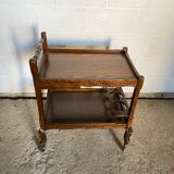 Servant rustic drawer with wheels 1980